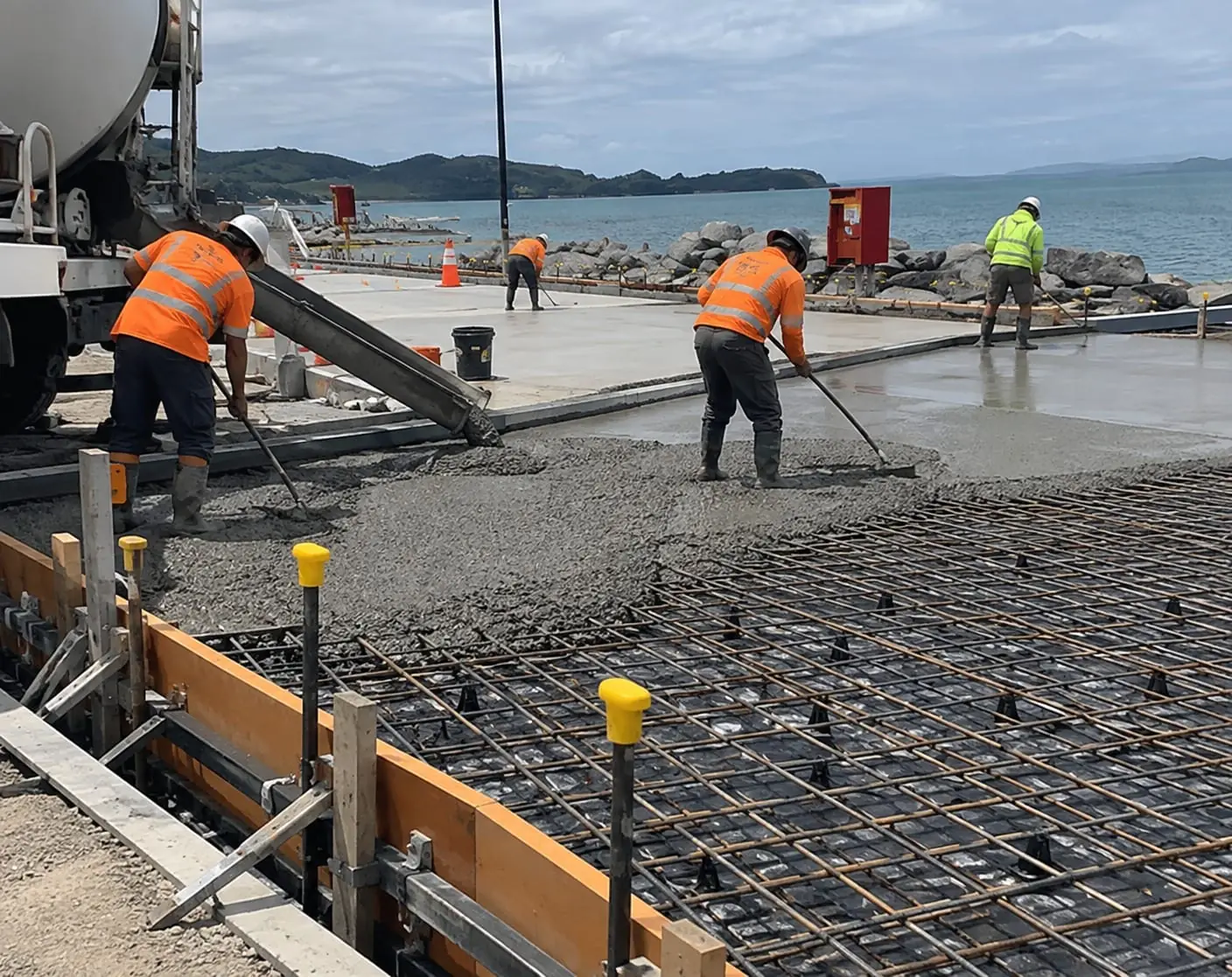 Concrete layers in Darwin