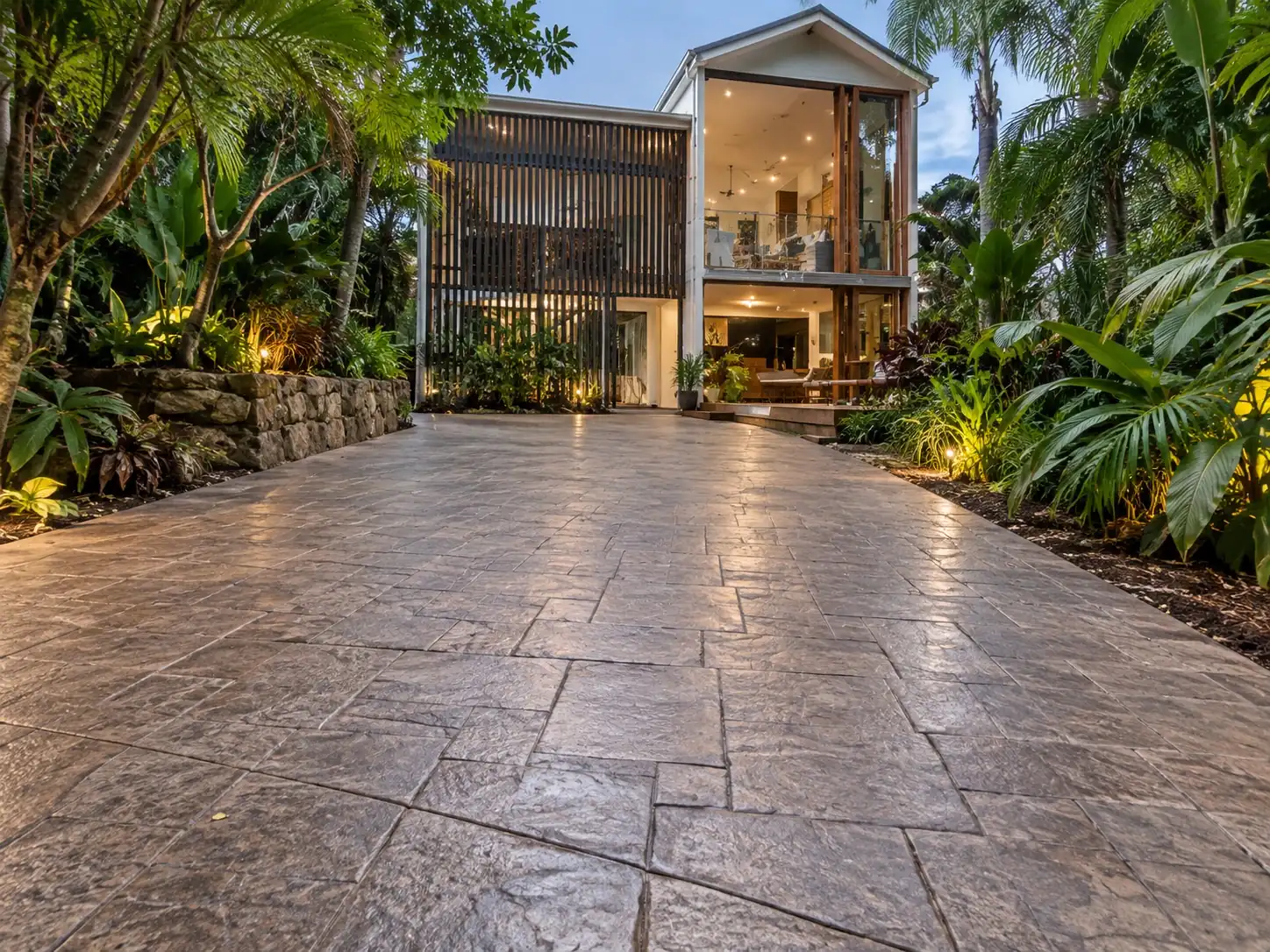 Stamped concrete in Darwin