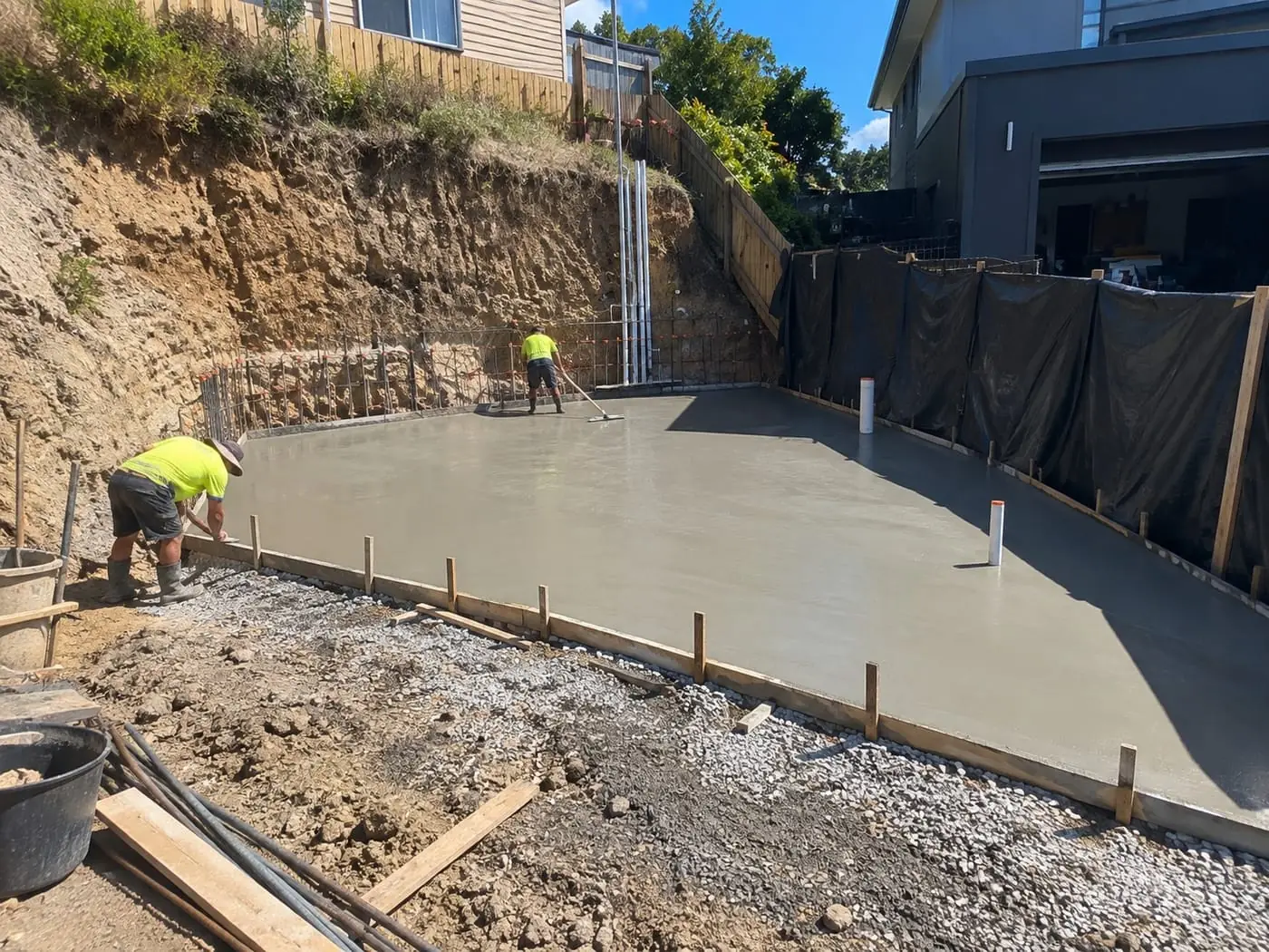 Concrete Slab project by our Darwin crew